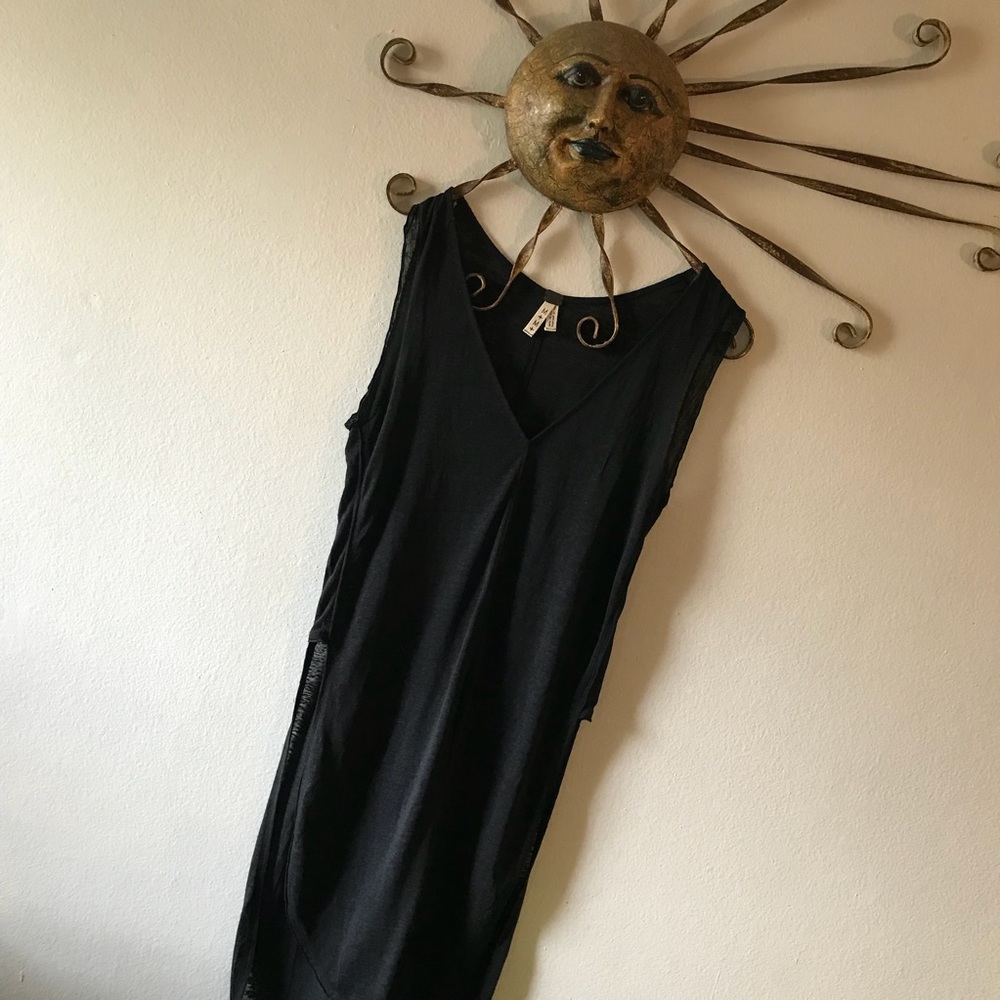 WE THE FREE long tank black OS